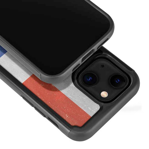 Dominican Republic Flag Faded iPhone 13 Cargo Case